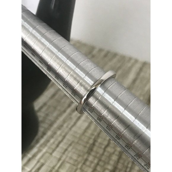 JS Lab Created Purple Stone Size 7 Rhodium Plated PRETTY - Picture 4 of 4